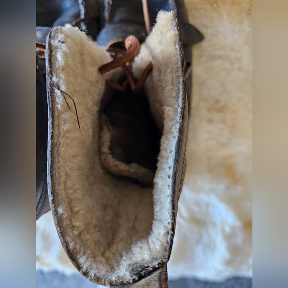 Rangers AVIATION Mens Brown Ralph Lauren Boots 100% Leather 10.5D - Picture 5 of 9